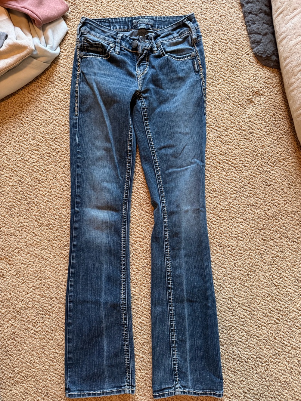 Silver Jeans Women's Dark Blue Bootcut Jeans